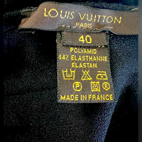 Louis Vuitton Vintage 00’s Black Halter Swimsuit w/Original Storage Bag. - Picture 4 of 12